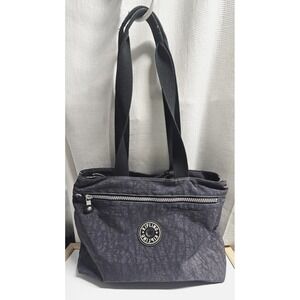 Kipling shoulder tote bag double‎ handles blue large